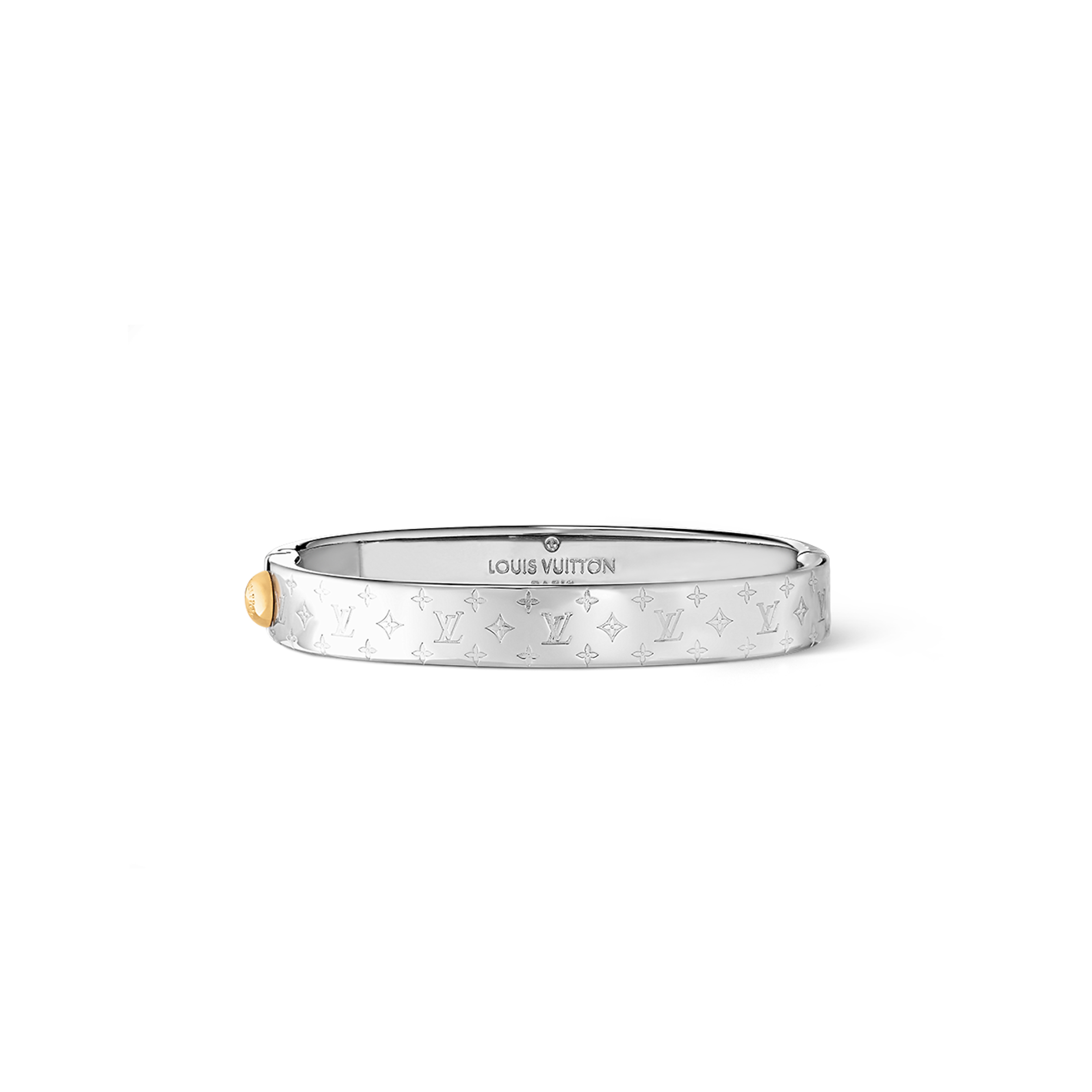 LOUIS VUITTON NANOGRAM CUFF M00249 LOUIS VUITTON NANOGRAM CUFF M00249